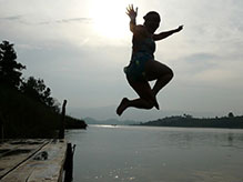 Leaping Lake Bunyonyi