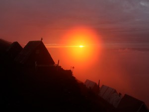 DRC Volcano Nyiragongo Sunrise